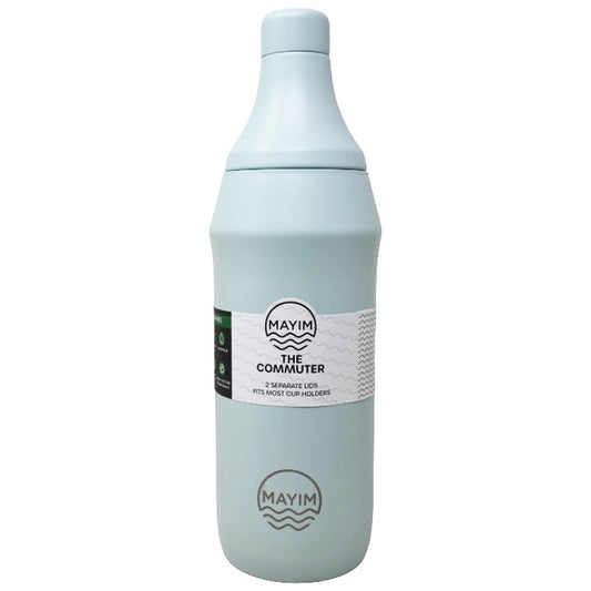 Mint 30oz SS DW Bottle w/2 Lids C/P 24 Mayim