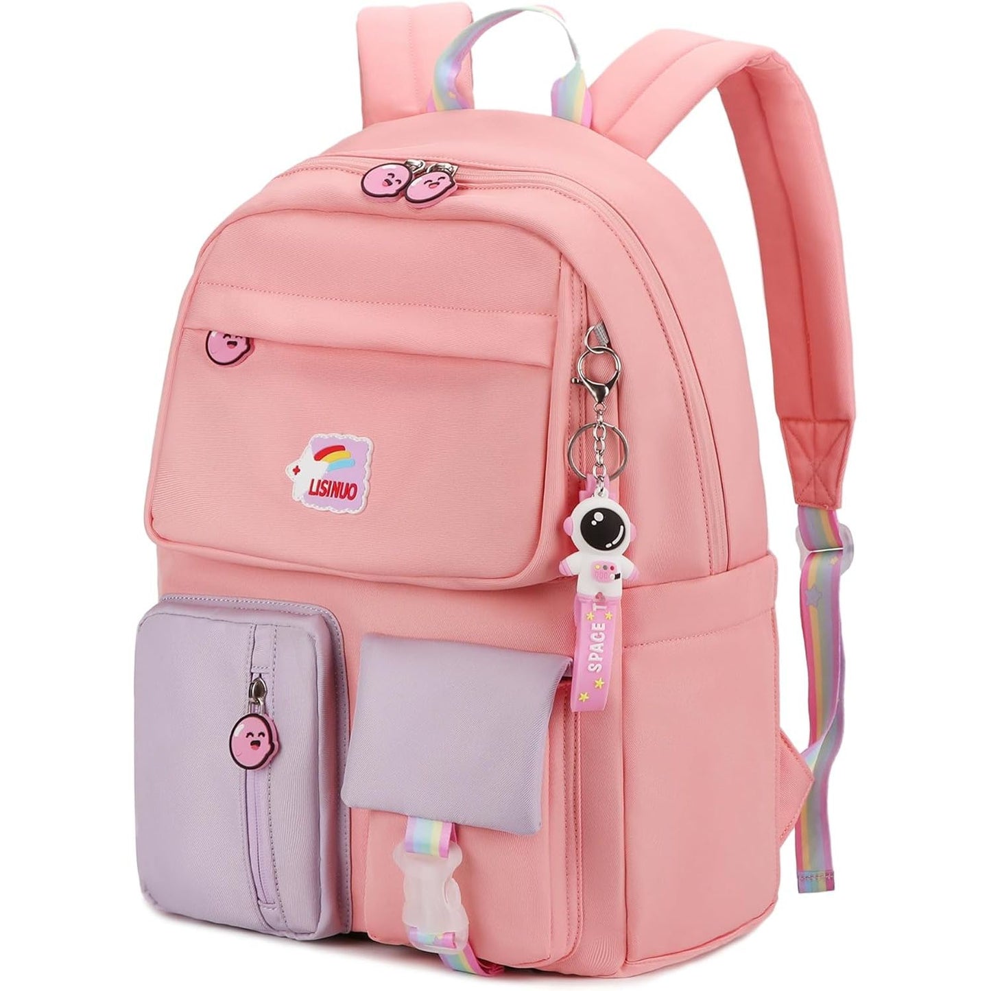 *OUTSIDE CA* PINK BACKPACK W/MULTI-POCKETS C/P 30