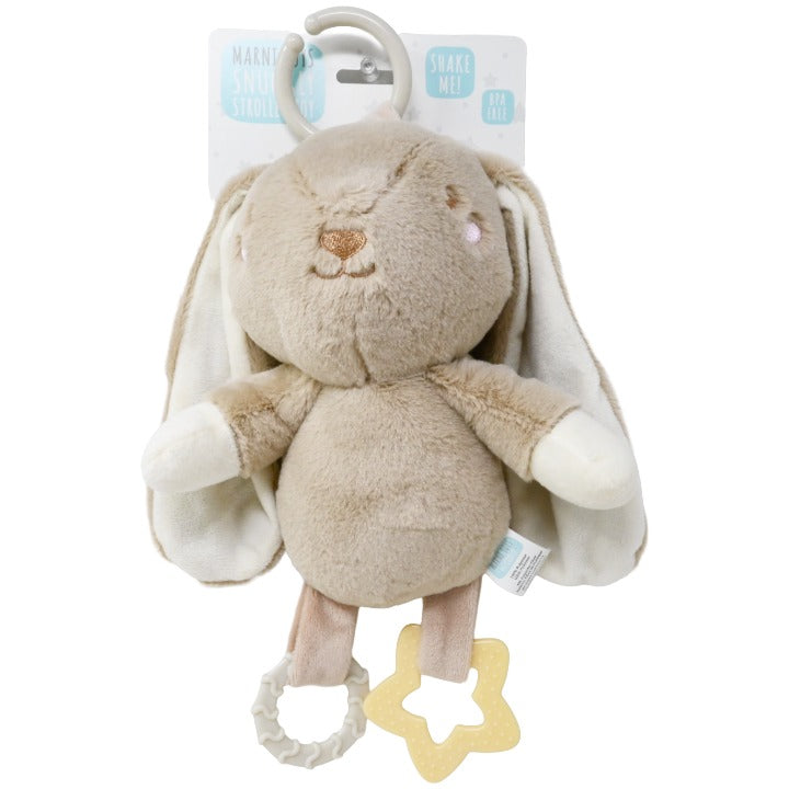 Bunny Stroller Toy with Teether C/P 48