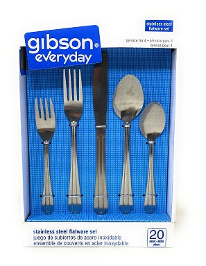 20pc GV MONTIERO S.S. FLATWARE SET C/P 6