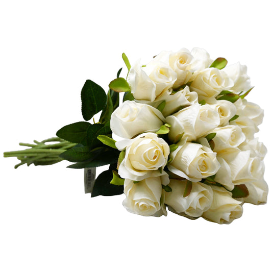 Cream Rose Stem 20.5" C/P 288