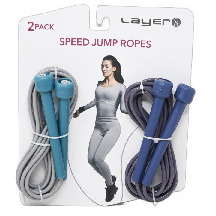 2pk GLACIER/DEEP DAWN SPEED JUMP ROPE C/P 36