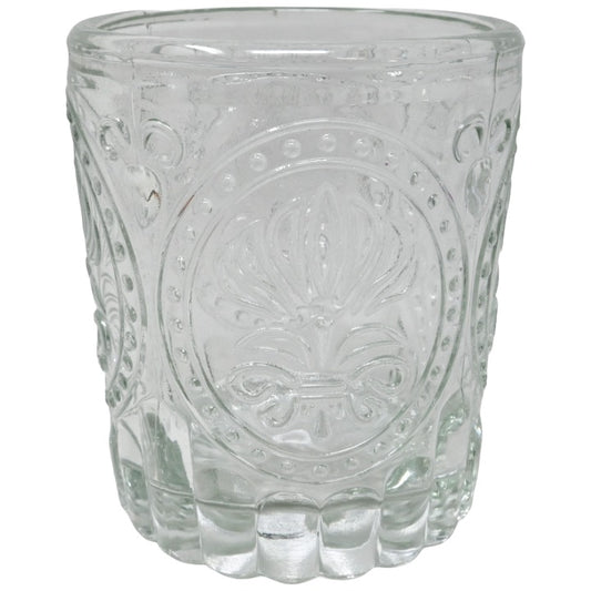 Clear Textured Glass Votive Candle Holder C/P 48 Richland