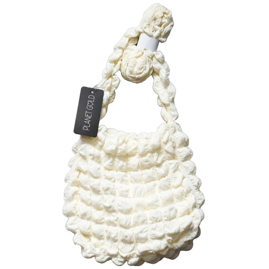 IVORY QUILTED CROSS BODY HANDBAG C/P 12