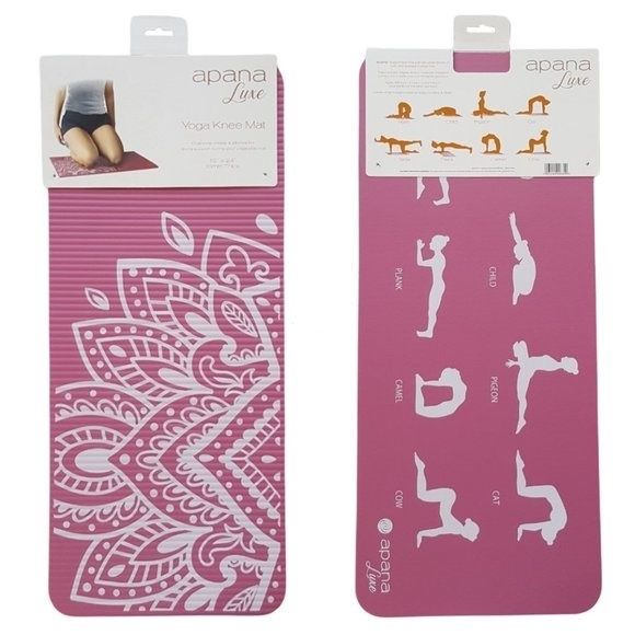 MAGENTA KNEE YOGA MAT C/P 28