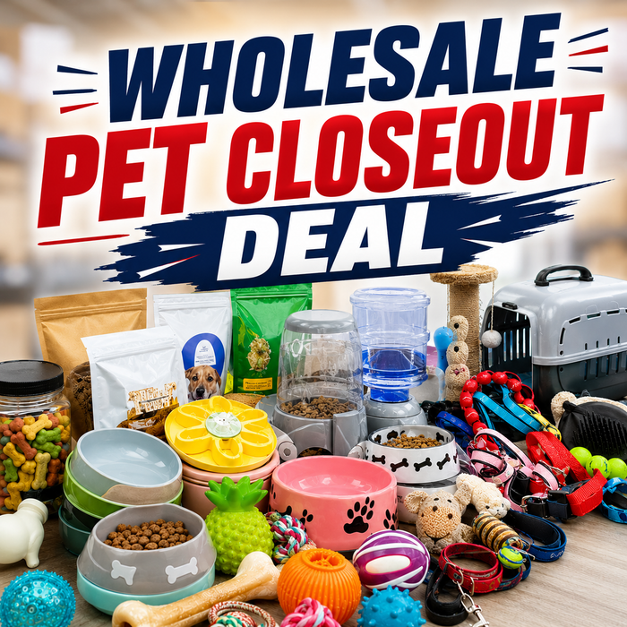 Wholesale Pet Essentials Closeout Deal