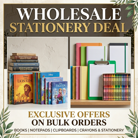 466K+ Units Licensed Kids Books & Stationery-Closeout Sale